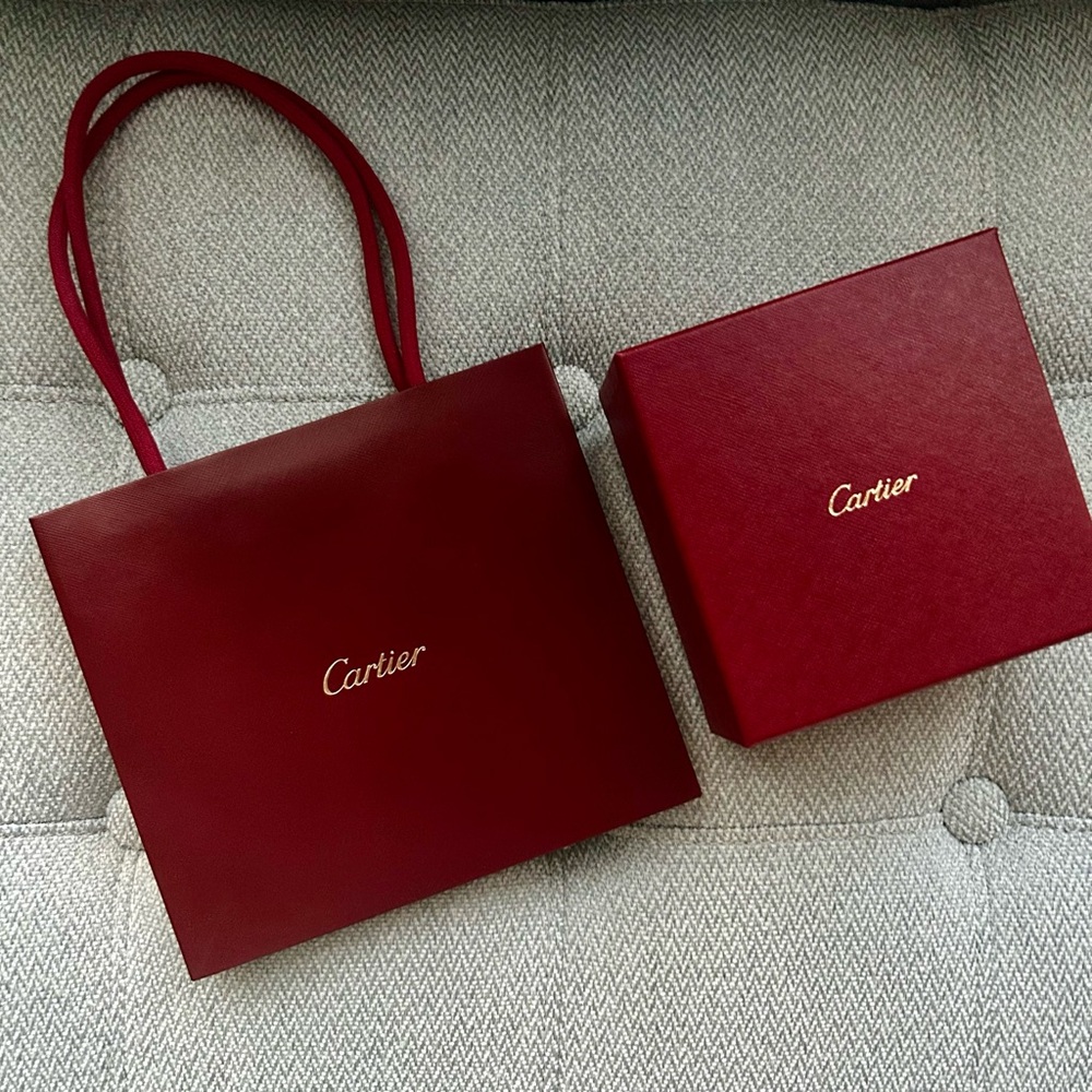 Cartier Gift Box & Bag